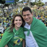 Vereador Eduardo Moura (NOVO) marca presença na manifestação na Av. Boa Viagem